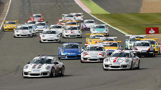 SACHS fornisce le frizioni da corsa per le auto Porsche Supercup.