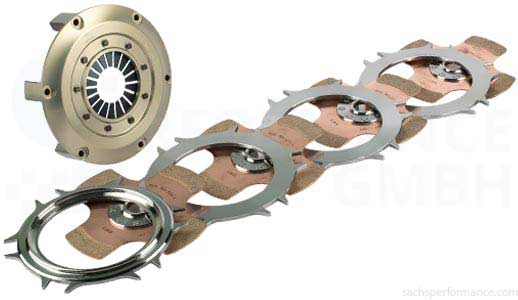Racing Clutch Individual Configuration of amount of clutch discs
