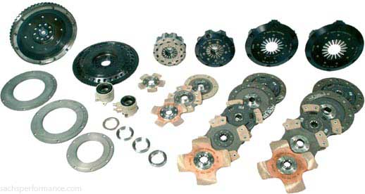 SACHS Racing clutch compiling The Racing clutch range comprises 4 different clutch diameters
