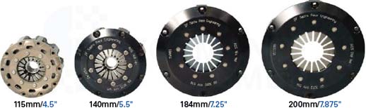 Racing Clutch Individual Configuration of the clutch diameter