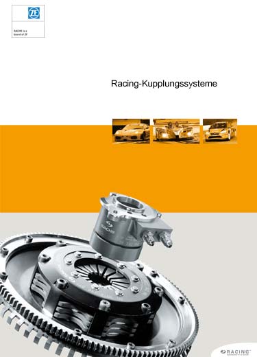 Beställningsformulär för ZF-Motorsport SACHS RCS Racingkoppling. Speciellt utvecklad för racing.