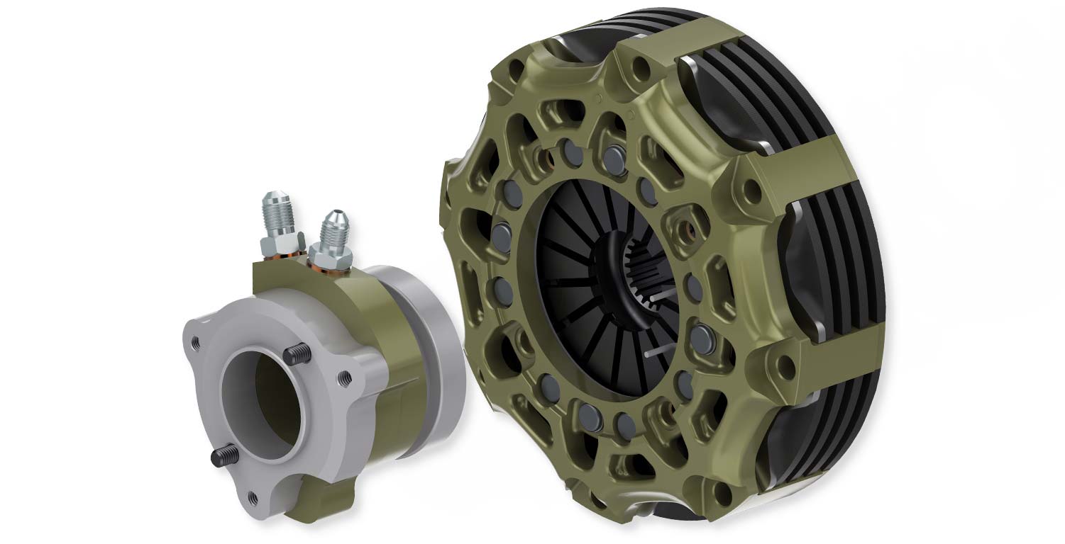 Kit CSC SACHS RCS 883000001136 – cilindro escravo concêntrico pré-montado com adaptador para embraiagem de competição SACHS RCS Tilton e AP Racing | ZF Motorsport
