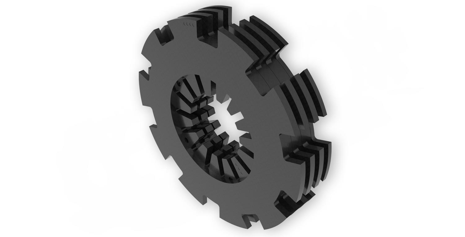 Train d'embrayage carbone RCS 3/115 | 003074000328