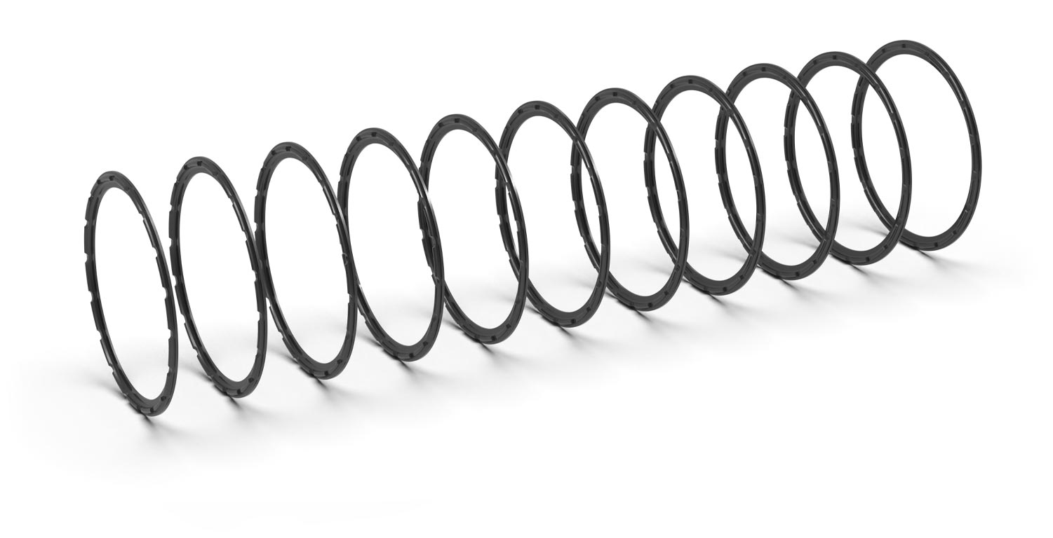 Carbon Kupplung Shim Kit RCS 2/140-Y