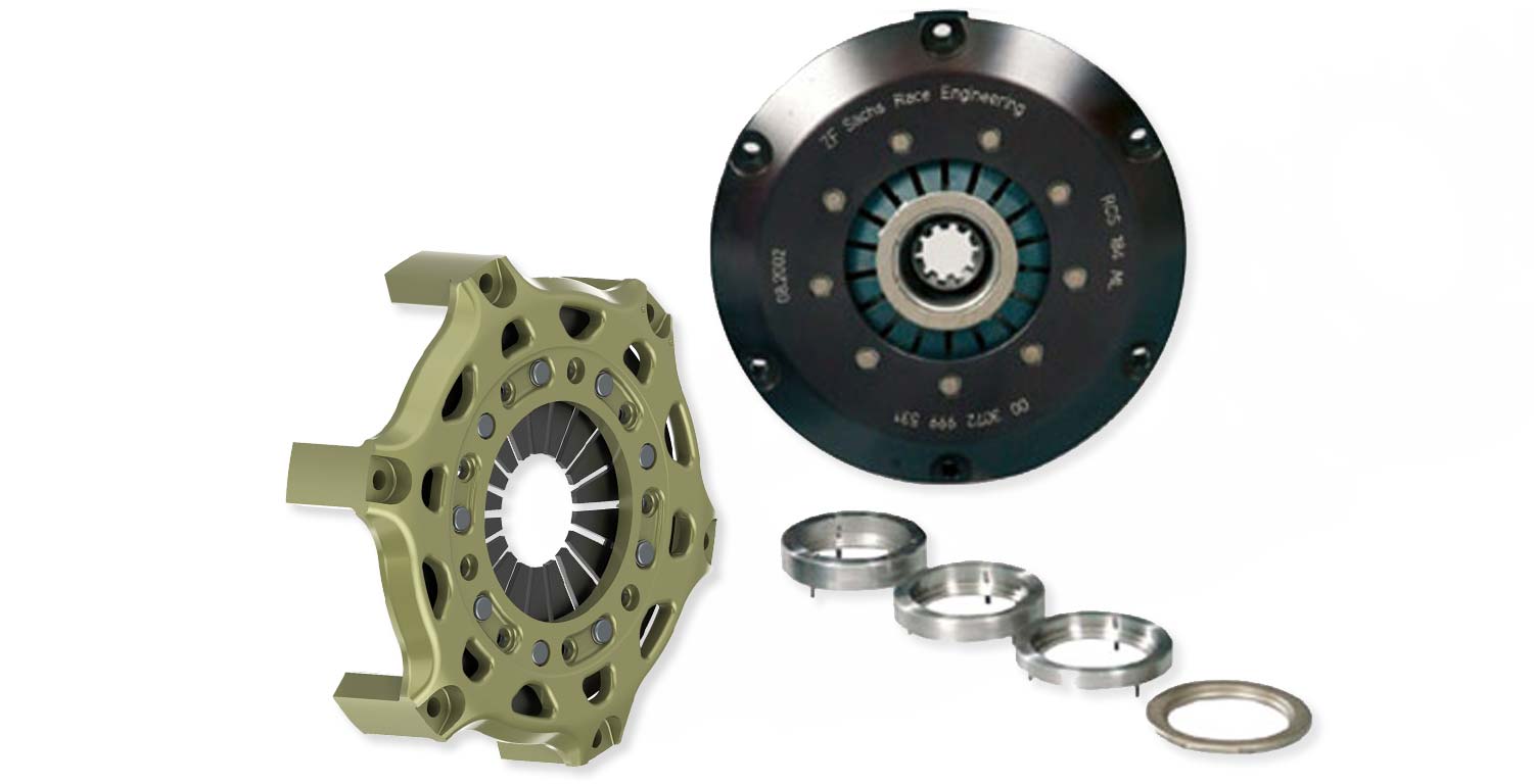 SACHS RCS Ausrückring Einbaubeispiel für Motorsportkupplung | ZF Motorsport SACHS RCS Ausrückring Einbaubeispiel für Motorsportkupplung mit planer Anlauffläche | ZF Motorsport