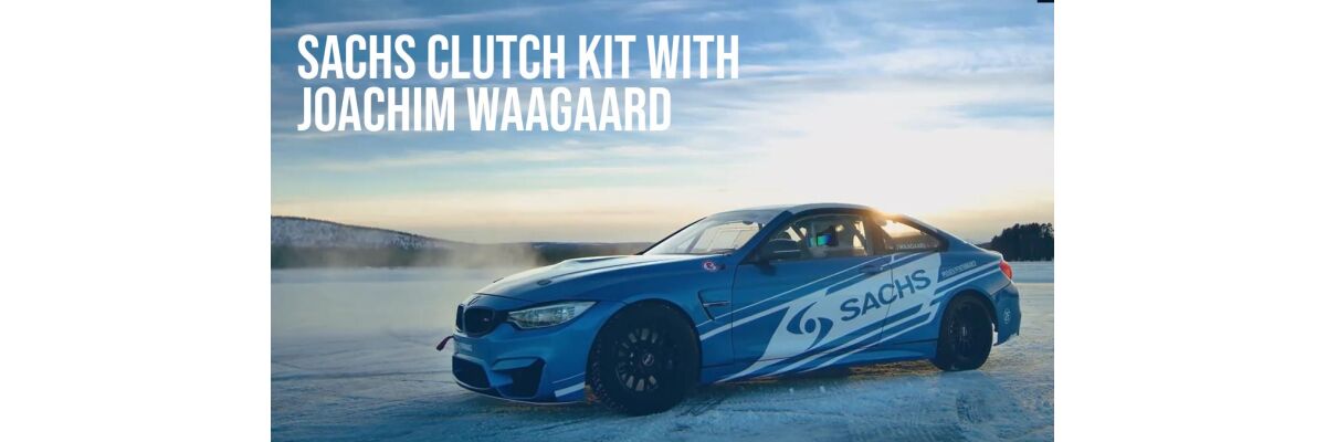 SACHS-kopplingar - beprövad prestanda som är utformad för att hålla länge - Joachim Waagaard i en BMW med SACHS-koppling
