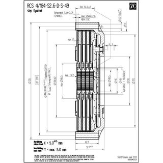 Obudowa sprz&#281;g&#322;a SACHS RCS 184 | 003072000480