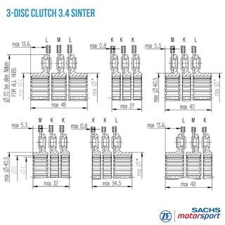 Disco frizione RCS 140-S3.4 | 881864001752
