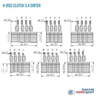 Disco frizione RCS 140-S3.4 | 881864001752