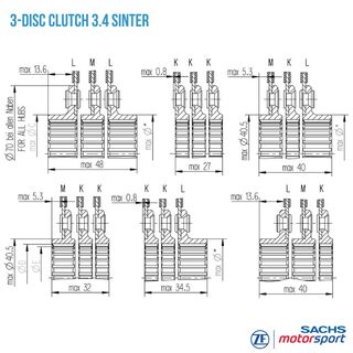 Disco frizione RCS 140-S3.4 | 881864001866