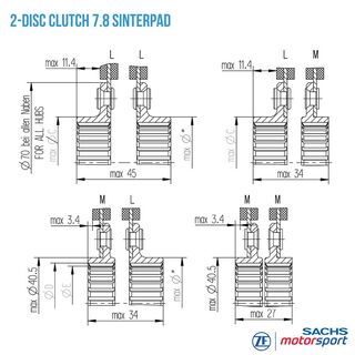 Kupplungsscheibe RCS 200-S7.8 | 881864002627