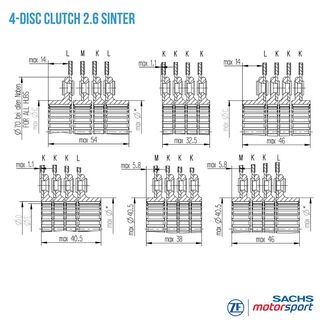 Disco de embraiagem RCS 184-S2.6 | R88186499I086