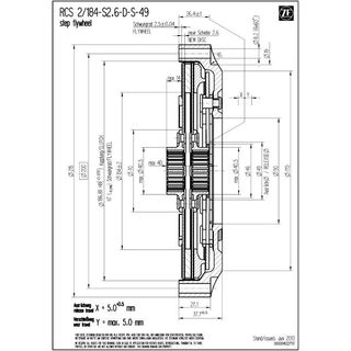 Embraiagem de competição SACHS RCS 2/184 - 769Nm