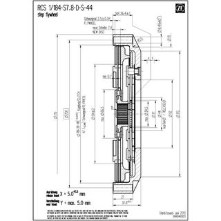Embraiagem de competição SACHS RCS 1/184 - 260Nm