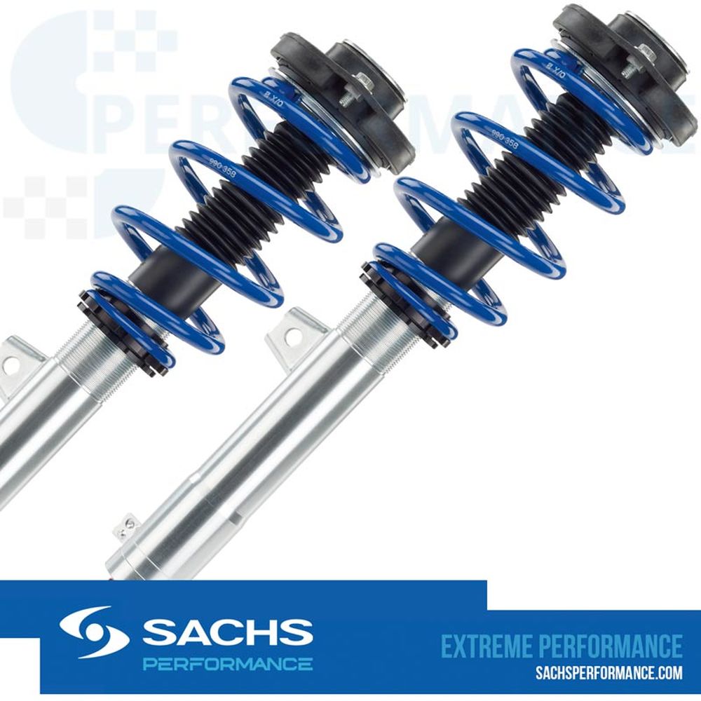 2x SACHS BOGE Rear Axle SHOCK ABSORBERS for SEAT IBIZA V 1.2 TSI 2010->on 