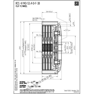 Carter Frizione SACHS RCS 140 - 003072000171