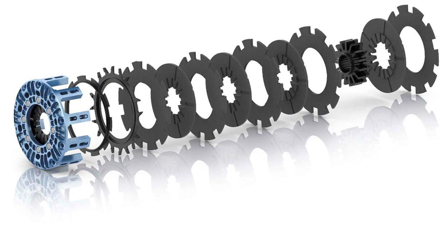 SACHS RCC 4/115 Carbon-Kupplung - 115 mm, vierscheibig, bis 1.150 Nm, 2,15 kg, MTM 0,00542