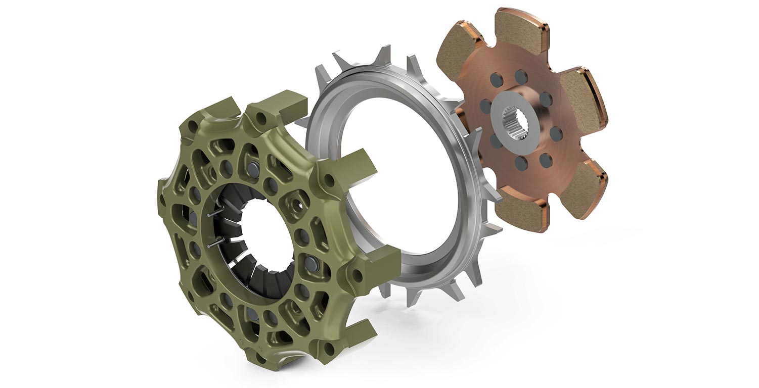 Embrague de competicin SACHS RCS 1/140 - sinterizado 7,8 mm - 480 Nm