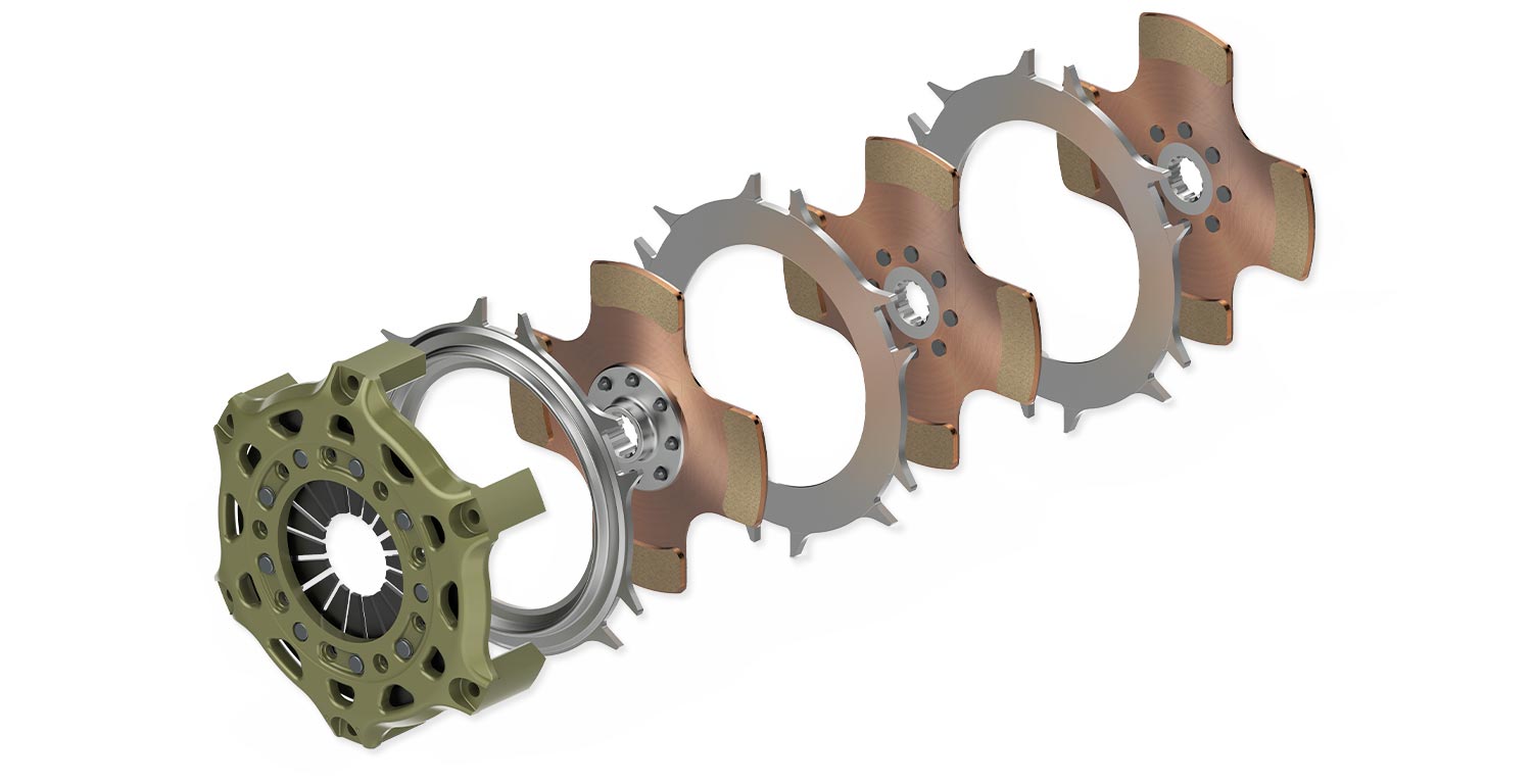 SACHS Motorsport-Kupplung RCS 2/184 S5.2 Sintermetall